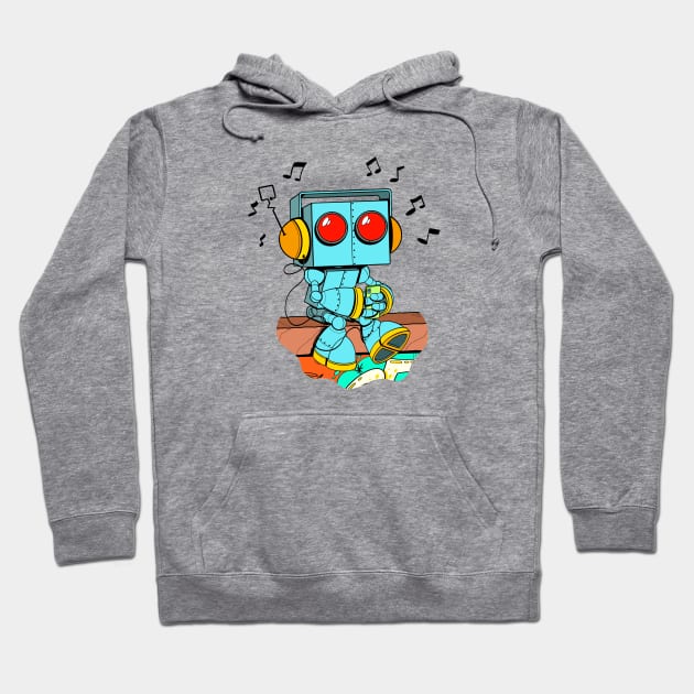 Robot Beats Hoodie by JIMBOT